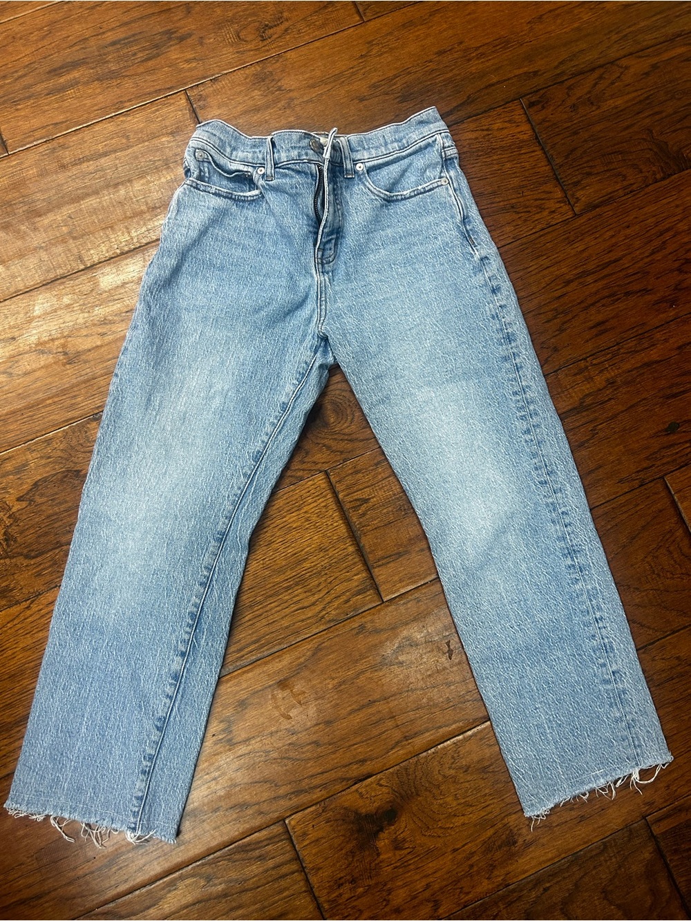 Madewell 90s Straight Leg denim Jeans - Picture 2 of 8